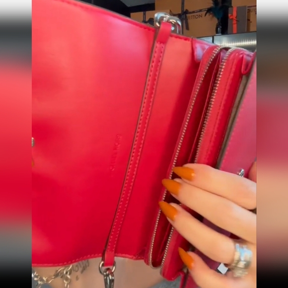 3pc Michael Kors Jet Set Large Ombré Signature Logo Crossbody & Wallet Bundle - Picture 5 of 16